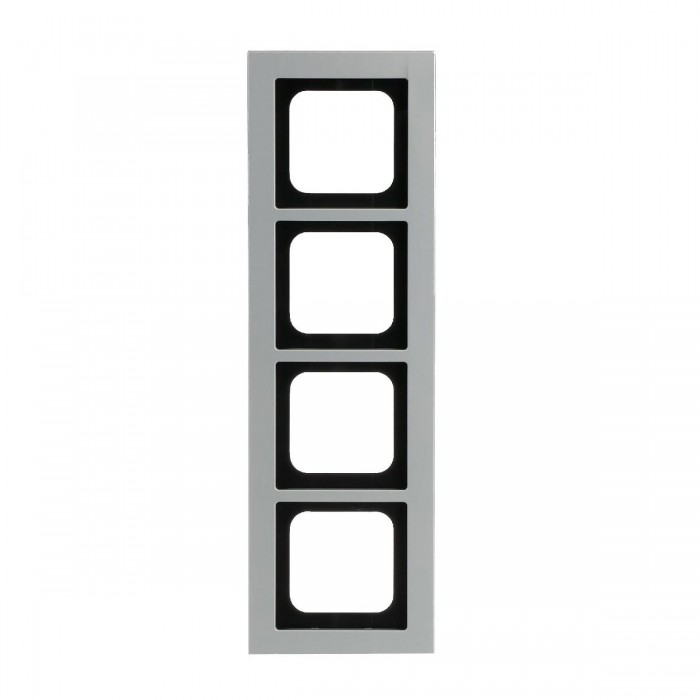 Πλαίσιο 4 Θέσεων Τιτάνιο 1724-276-500 aXcent ABB