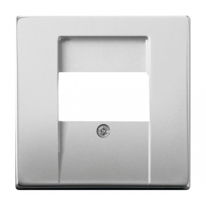 Μετώπη Πρίζας Ηχείων Ή USB Ατσάλι 1766-866 Pure BUSCH-JAEGER/ABB