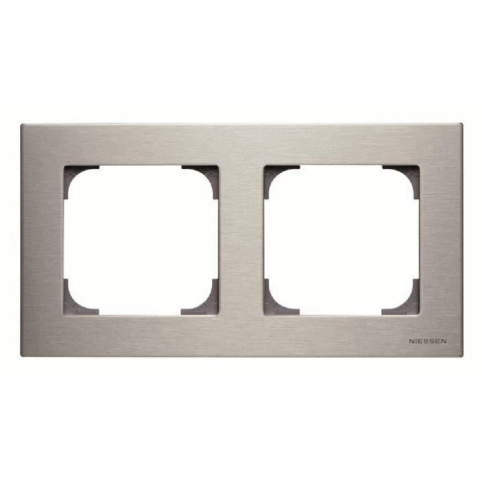 Πλαίσιο 2 Θέσεων Ατσάλι 8572AI Sky ABB