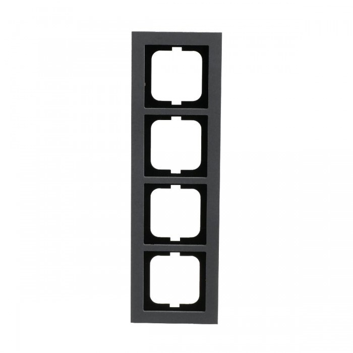 Πλαίσιο 4 Θέσεων Τσιμέντο 1724-298 aXcent ABB