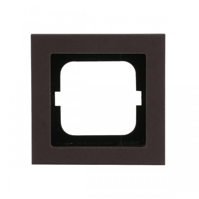 Πλαίσιο 1 Θέσης Καφέ Σκούρο 1721-243 aXcent ABB