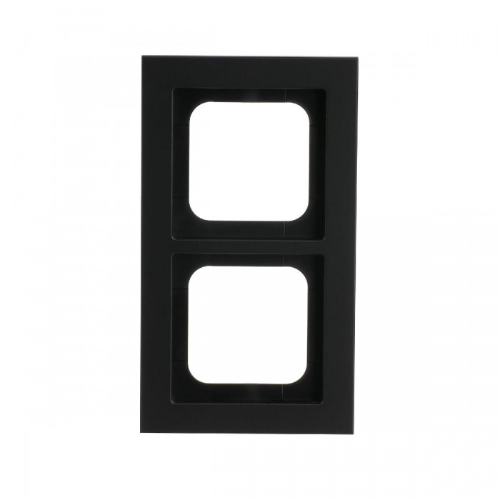 Πλαίσιο 2 Θέσεων Μαύρο 1722-275-500 aXcent ABB