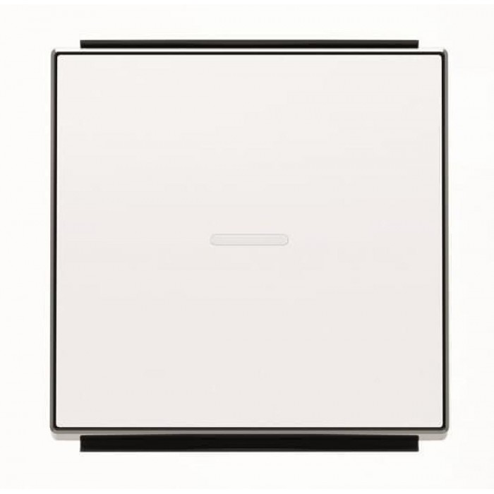 Μετώπη 1 Πλήκτρου Για Φωτεινή Λειτουργία Λευκό Soft 8501.3BL Sky ABB