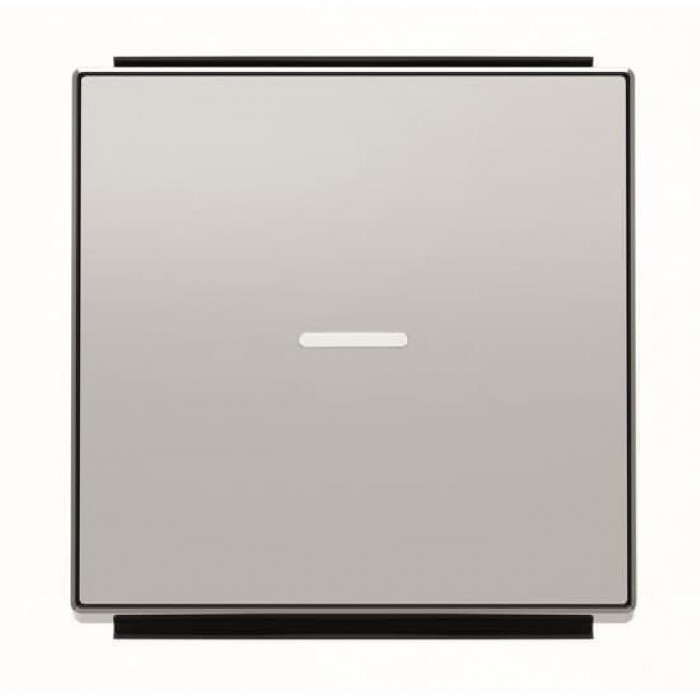 Μετώπη 1 Πλήκτρου Για Φωτεινή Λειτουργία Αλουμίνιο 8501.3PL Sky ABB