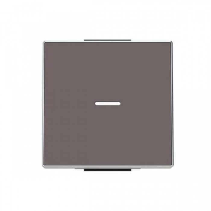 Μετώπη 1 Πλήκτρου Για Φωτεινή Λειτουργία Taupe 8501.3TP Sky ABB