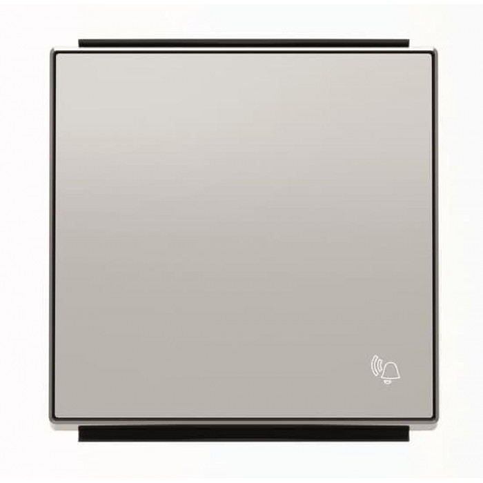 Μετώπη 1 Πλήκτρου Με Σύμβολο Κουδούνι Αλουμίνιο 8504PL Sky ABB