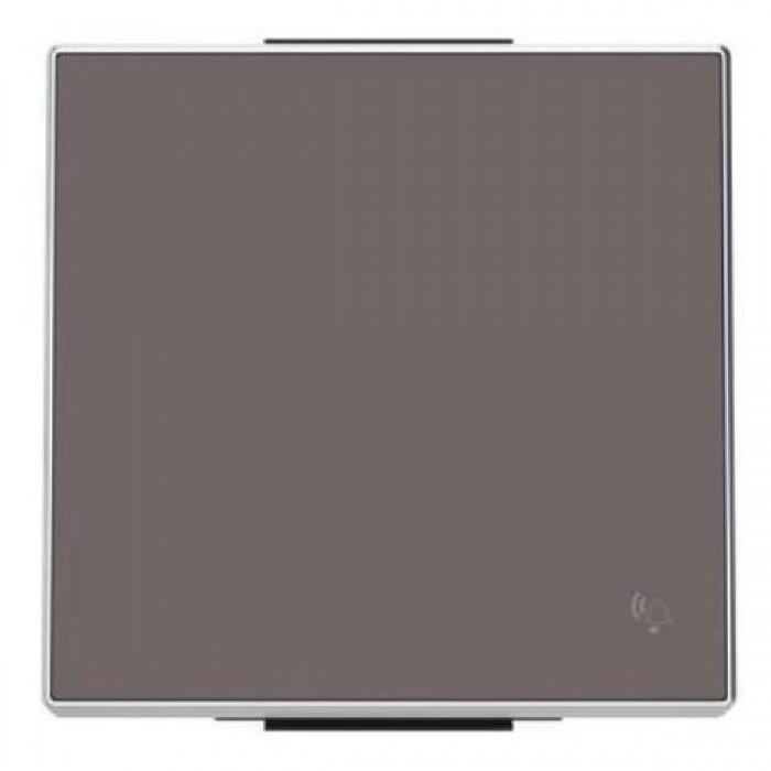 Μετώπη 1 Πλήκτρου Με Σύμβολο Κουδούνι Taupe 8504TP Sky ABB