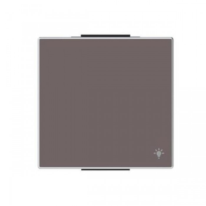 Μετώπη 1 Πλήκτρου Με Σύμβολο Φως Taupe 8504.2TP Sky ABB