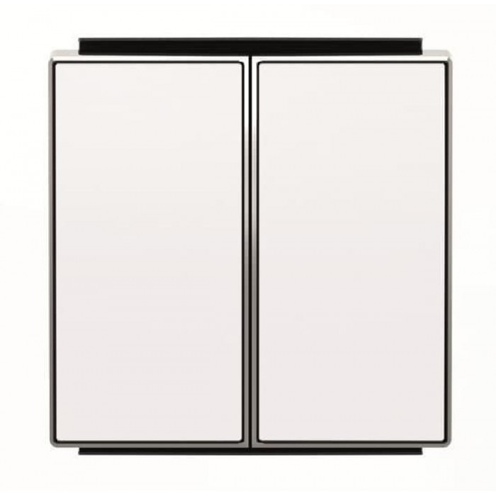 Μετώπη 2 Πλήκτρων Λευκό Soft 8511BL Sky ABB