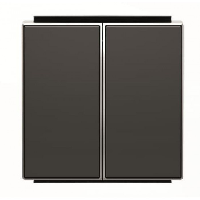 Μετώπη 2 Πλήκτρων Μαύρο Soft 8511NS Sky ABB