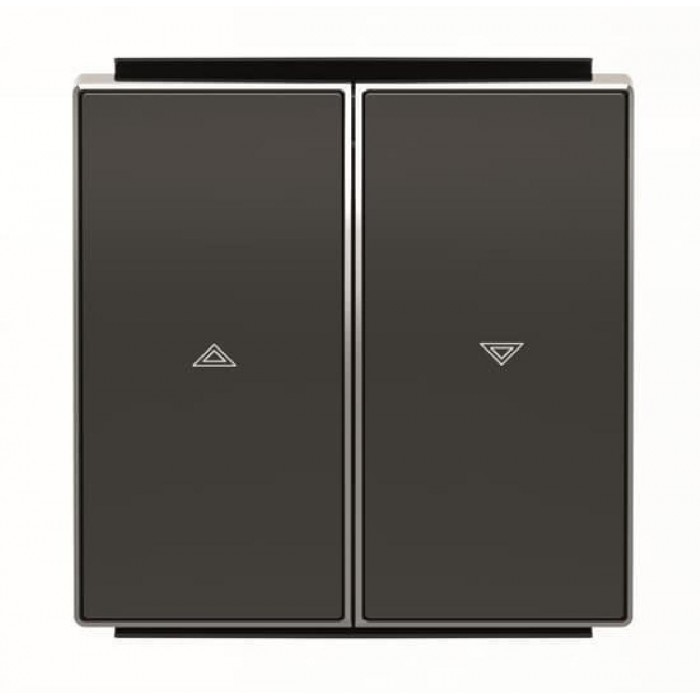 Μετώπη Ρολών Πλήκτρου Μαύρο Soft 8544NS Sky ABB