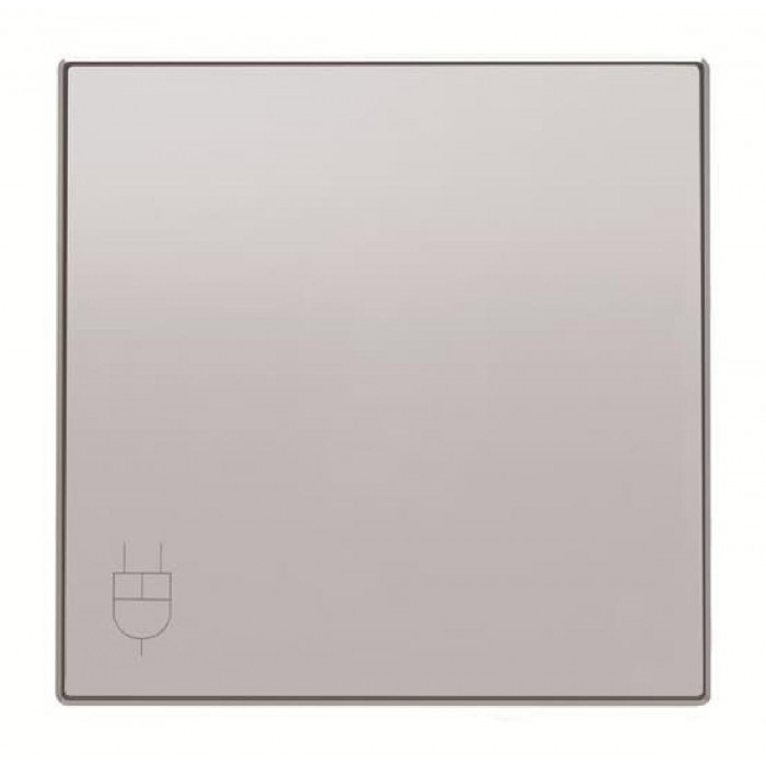 Μετώπη Πρίζας Σουκο Με Καπάκι Αλουμίνιο 8588.1PL Sky ABB