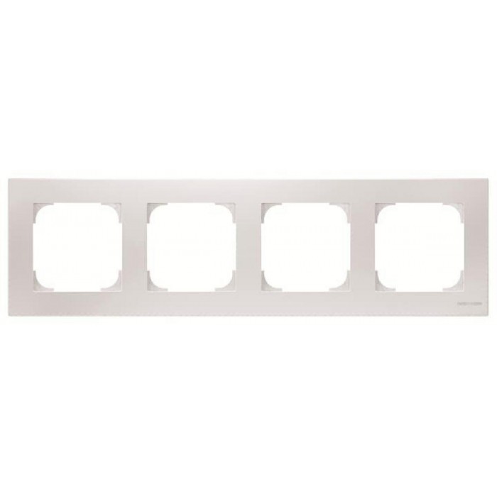 Πλαίσιο 4 Θέσεων Λευκό 8574.1BL Sky ABB