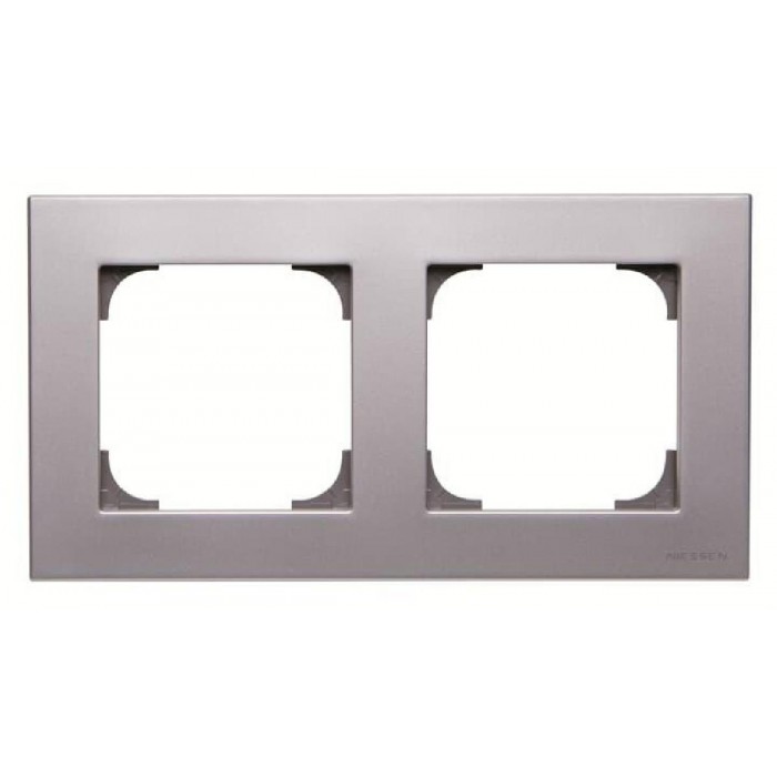 Πλαίσιο 2 Θέσεων Αλουμίνιο 8572PL Sky ABB