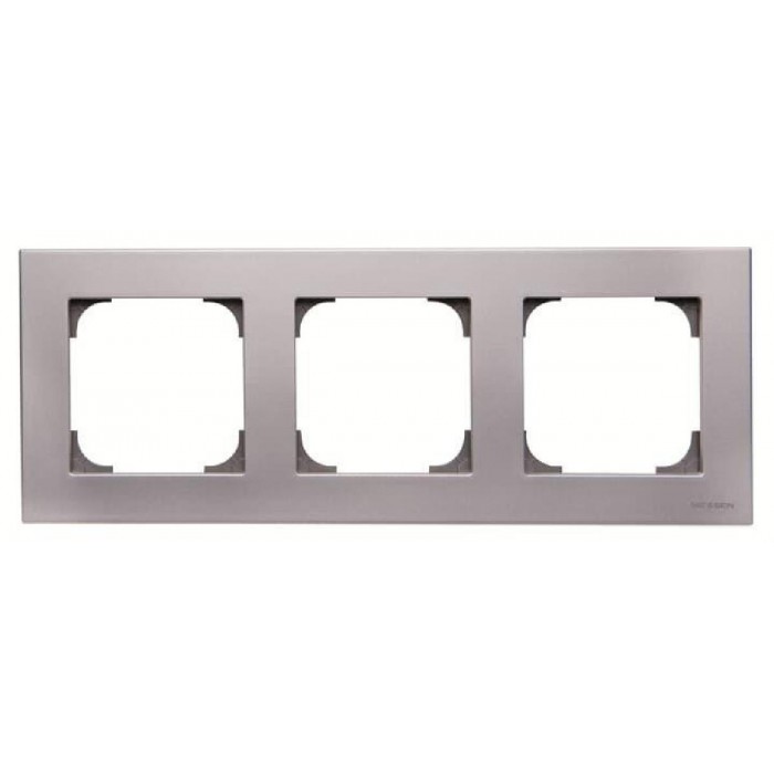 Πλαίσιο 3 Θέσεων Αλουμίνιο 8573PL Sky ABB