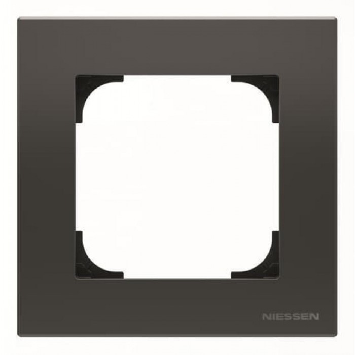 Πλαίσιο 1 Θέσης Μαύρο Soft 8571NS Sky ABB