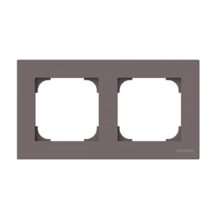 Πλαίσιο 2 Θέσεων Taupe 8572TP Sky ABB