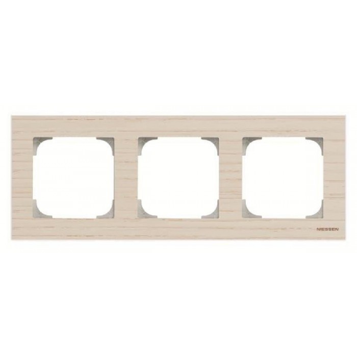 Πλαίσιο 3 Θέσεων Ξύλο 8573FR Sky ABB