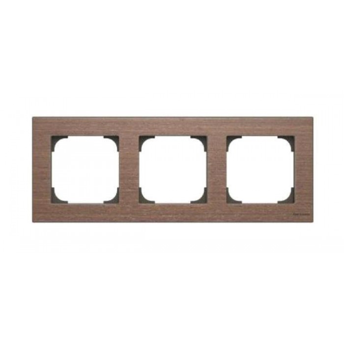 Πλαίσιο 3 Θέσεων Wenge 8573WN Sky ABB