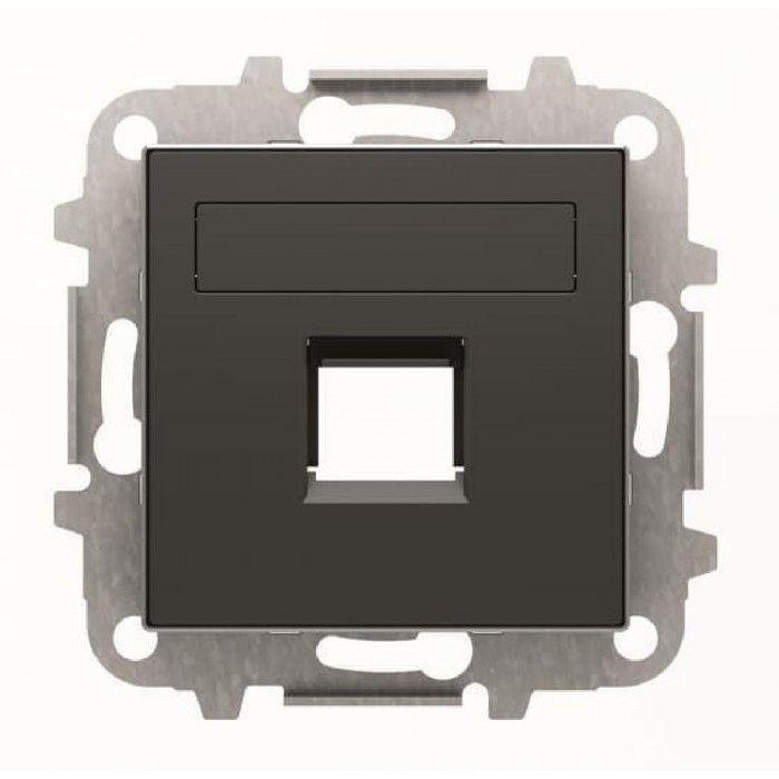 Μετώπη Πρίζας Τηλεφώνου ή Data Μαύρο 8518.1NE Sky ABB