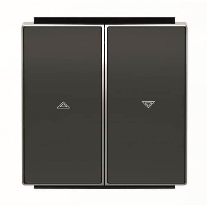 Μετώπη Ρολών Πλήκτρου Μαύρο 8544NE Sky ABB