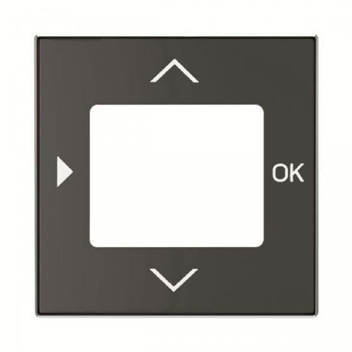 Μετώπη Θερμοστάτη Ψηφιακού Μαύρο Soft 8565.3NS Sky ABB