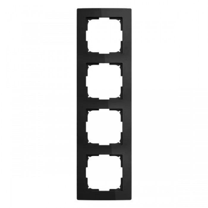 Πλαίσιο 4 Θέσεων Μαύρο 2514-911-507 Basic55 ABB