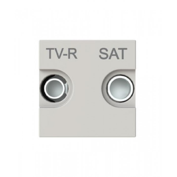 Πρίζα TV-RD/SAT Διέλευσης 2 Στοιχείων Dune Zenit N2251.8 DN ABB