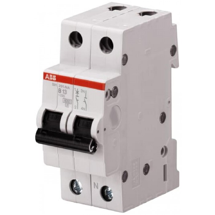 Αυτόματη Ασφάλεια 1P+N B 32A 6kA SH201-B32NA ABB