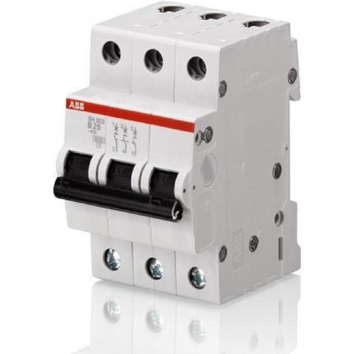 Αυτόματη Ασφάλεια 3P B 10A 6kA SH203-B10 ABB