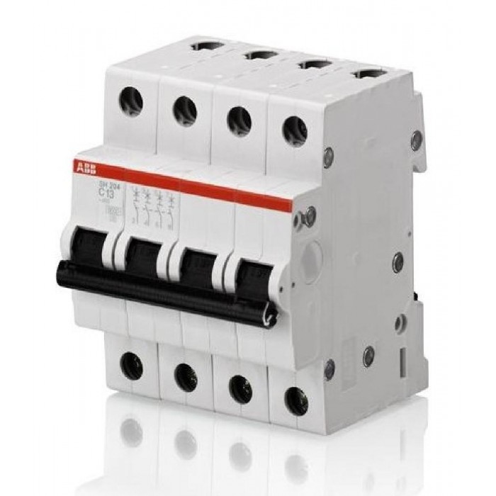 Αυτόματη Ασφάλεια 4P C 20A 6kA SH204-C20 ABB