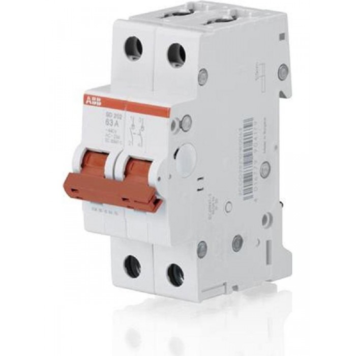 Διακόπτης Ράγας 2P 40A SD202/40 ABB