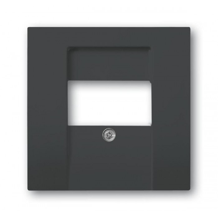 Μετώπη Πρίζας Ηχείων Ή USB Μαύρο Soft 1766-885 BUSCH-JAEGER/ABB