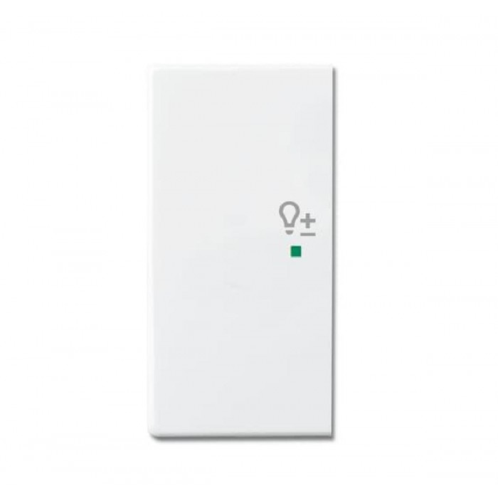 Μετώπη KNX 1/2 Πλήκτρου Dimmer Αριστερό Λευκό SRD-1-L-84 Free@home ABB