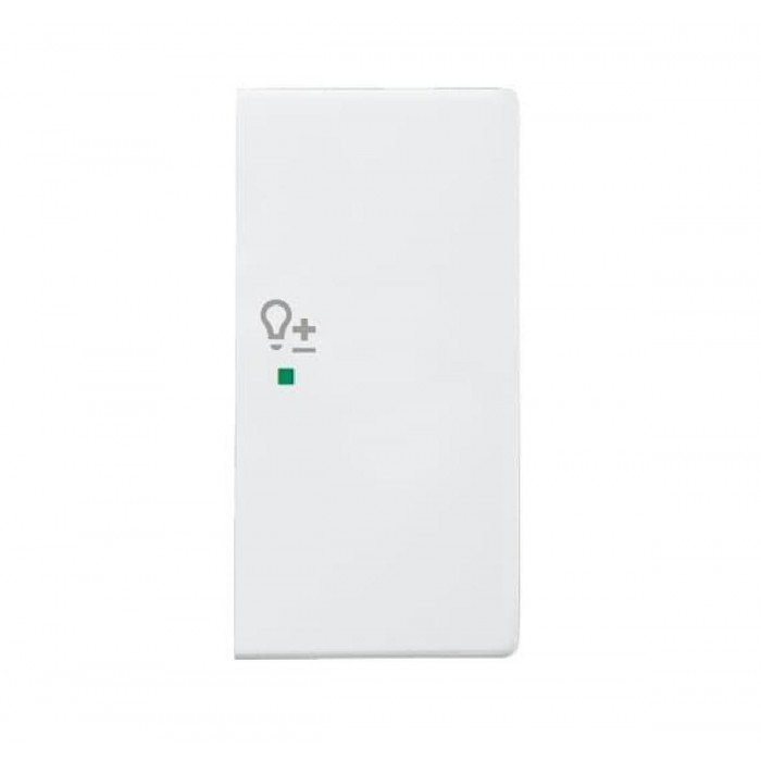 Μετώπη KNX 1/2 Πλήκτρου Dimmer Δεξί Λευκό SRD-1-R-84 Free@home ABB
