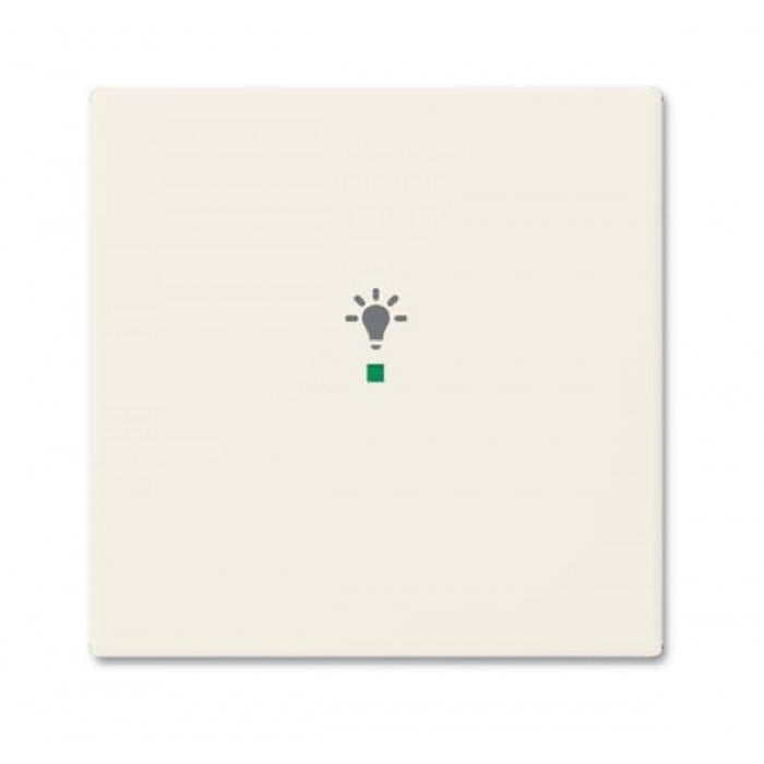 Μετώπη KNX 1 Πλήκτρου Με Σύμβολο Φώς Ζαχαρί SRL-1-96 Free@home Basic55 ABB