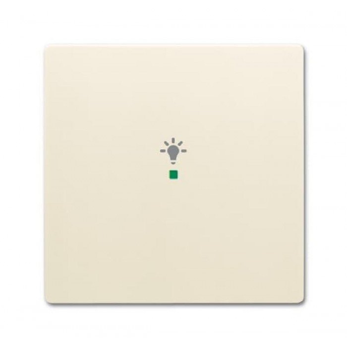 Μετώπη KNX 1 Πλήκτρου Με Σύμβολο Φώς Κρέμ SRL-1-82 Free@home ABB