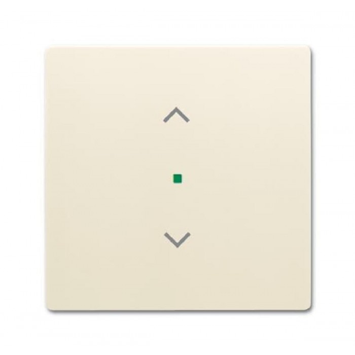 Μετώπη KNX 1 Πλήκτρου Με Σύμβολο Ρολλά Κρέμ SRB-1-82 Free@home ABB