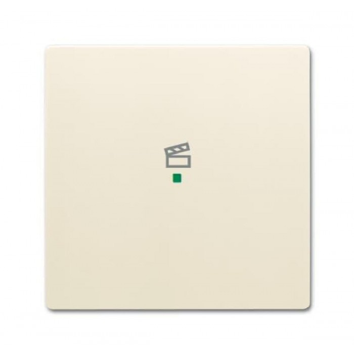 Μετώπη KNX 1 Πλήκτρου Με Σύμβολο Σενάριο Κρέμ SRS-1-82 Free@home ABB