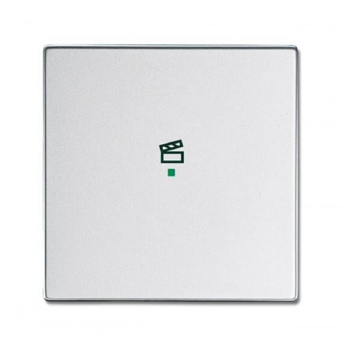 Μετώπη KNX 1 Πλήκτρου Με Σύμβολο Σενάριο Αλουμίνιο SRS-1-83 Free@home ABB