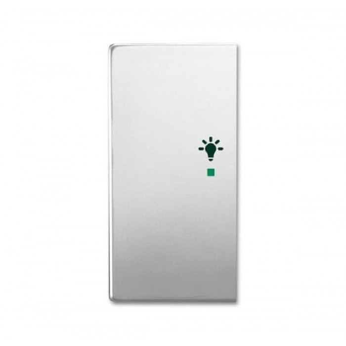 Μετώπη KNX 1/2 Πλήκτρου Με Σύμβολο Φώς Αριστερό Pure SRL-2-L-866 Free@home ABB