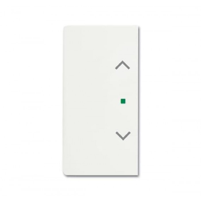 Μετώπη KNX 1/2 Πλήκτρου Ρολών Λευκό Soft SRB-2-884 Free@home ABB