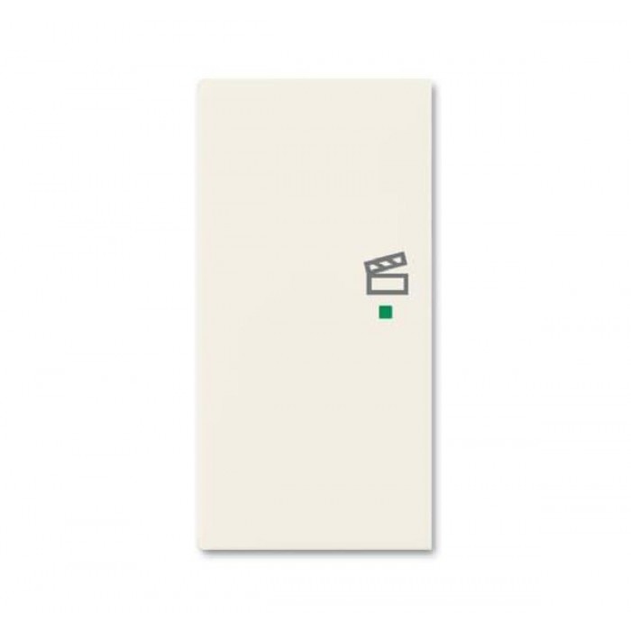 Μετώπη KNX 1/2 Πλήκτρου Με Σύμβολο Σενάριο Αριστερό Ζαχαρί SRS-2-L-96 Free@home Basic55 ABB