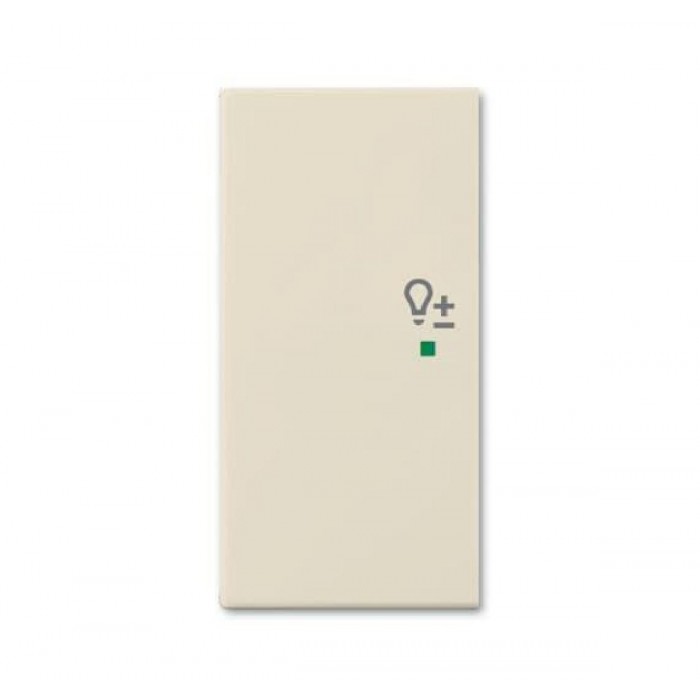 Μετώπη KNX 1/2 Πλήκτρου Dimmer Αριστερό Κρέμ SRD-2-L-92 Free@home Basic55 ABB