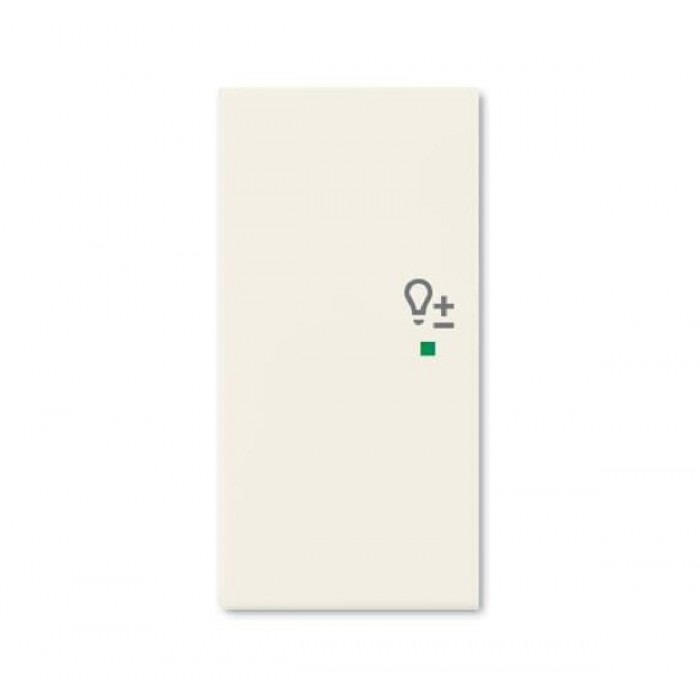 Μετώπη KNX 1/2 Πλήκτρου Dimmer Αριστερό Ζαχαρί SRD-2-L-96 Free@home Basic55 ABB