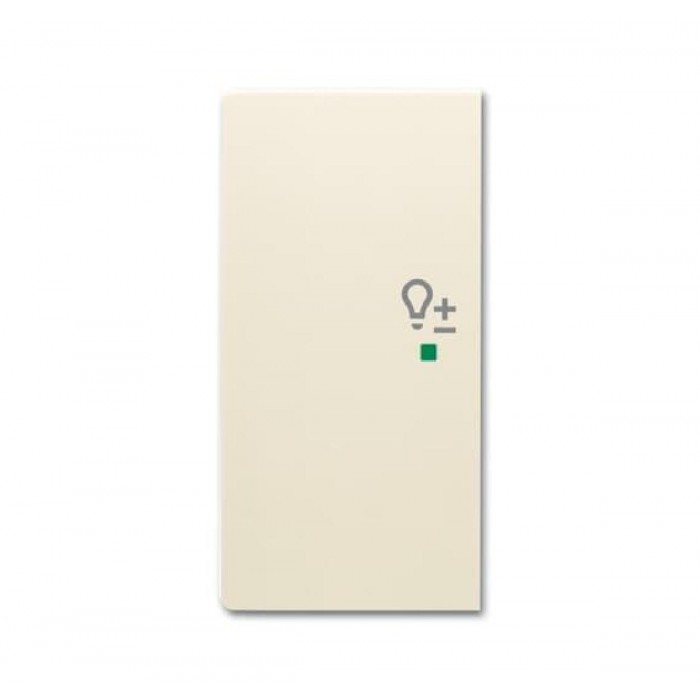 Μετώπη KNX 1/2 Πλήκτρου Dimmer Αριστερό Κρέμ SRD-1-L-82 Free@home ABB