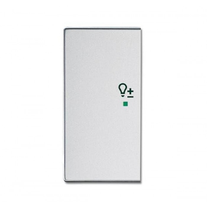 Μετώπη KNX 1/2 Πλήκτρου Dimmer Αριστερό Αλουμίνιο SRD-1-L-83 Free@home ABB