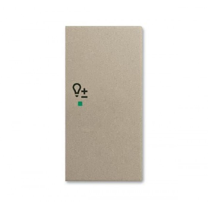 Μετώπη KNX 1/2 Πλήκτρου Dimmer Δεξί Σαμπάνια SRD-2-R-93 Free@home Basic55 ABB