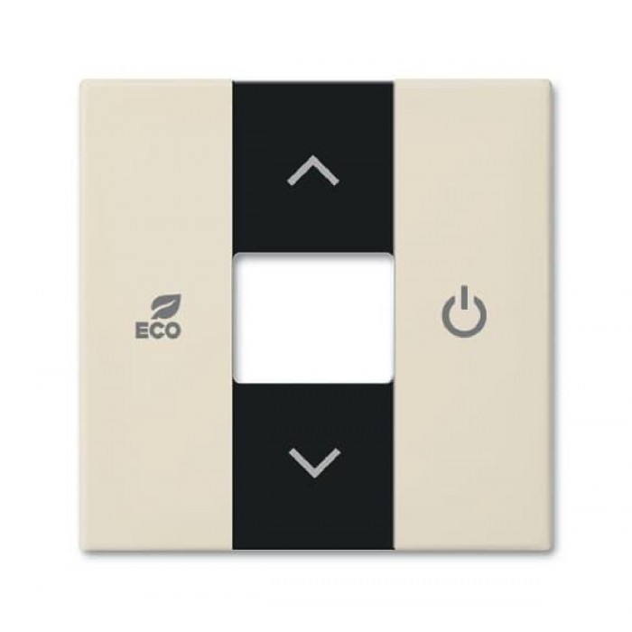 Μετώπη KNX Θερμοστάτη Κρέμ CP-RTC-92 Free@home Basic55 ABB