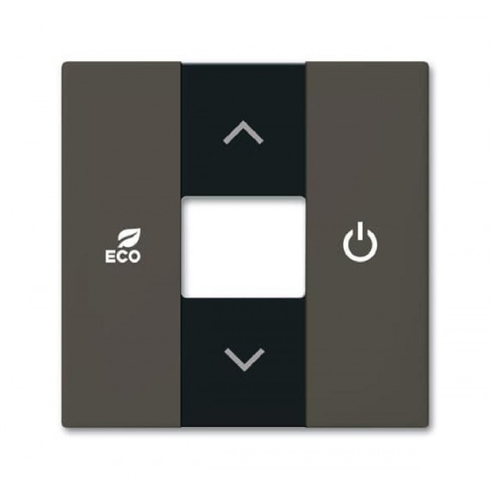 Μετώπη KNX Θερμοστάτη Μαύρο CP-RTC-95 Free@home Basic55 ABB